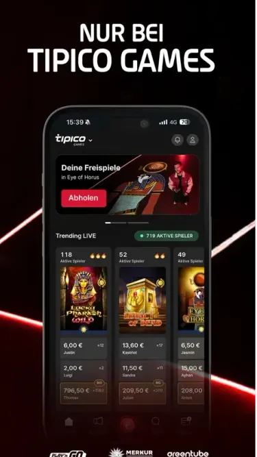 Tipico Games Screenshot